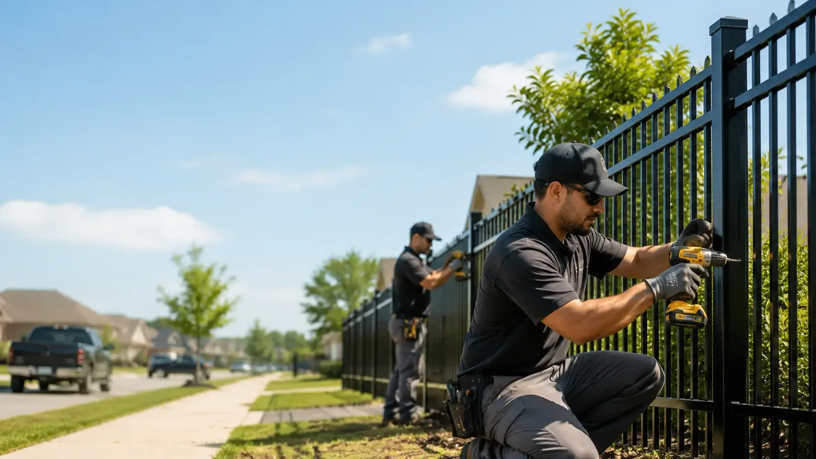 Metal Fence Installation in White Plains, MD